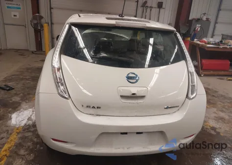 2016 Nissan Leaf Sl z USA, uszkodzony, nr VIN 1N4BZ0CP4GC312764